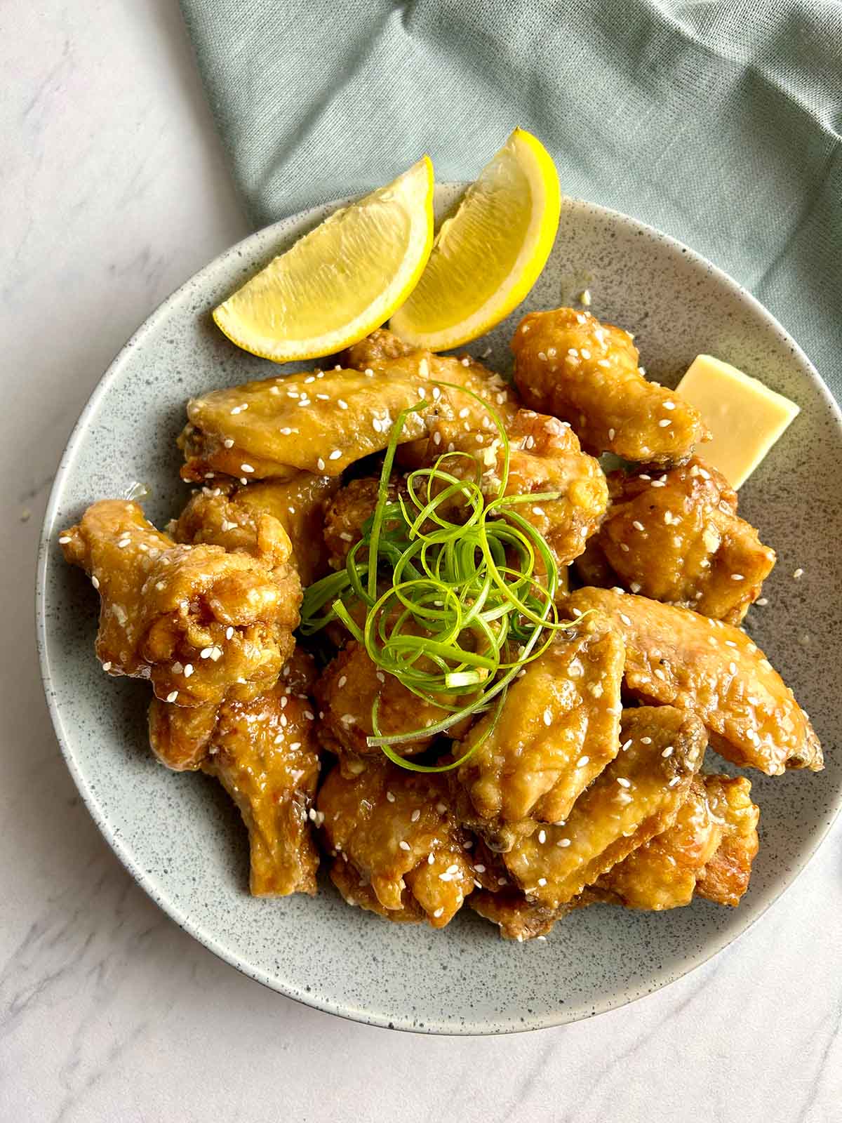 How To Make Korean Honey Butter Chicken Wings-Asian Food Recipes-Appetizer  