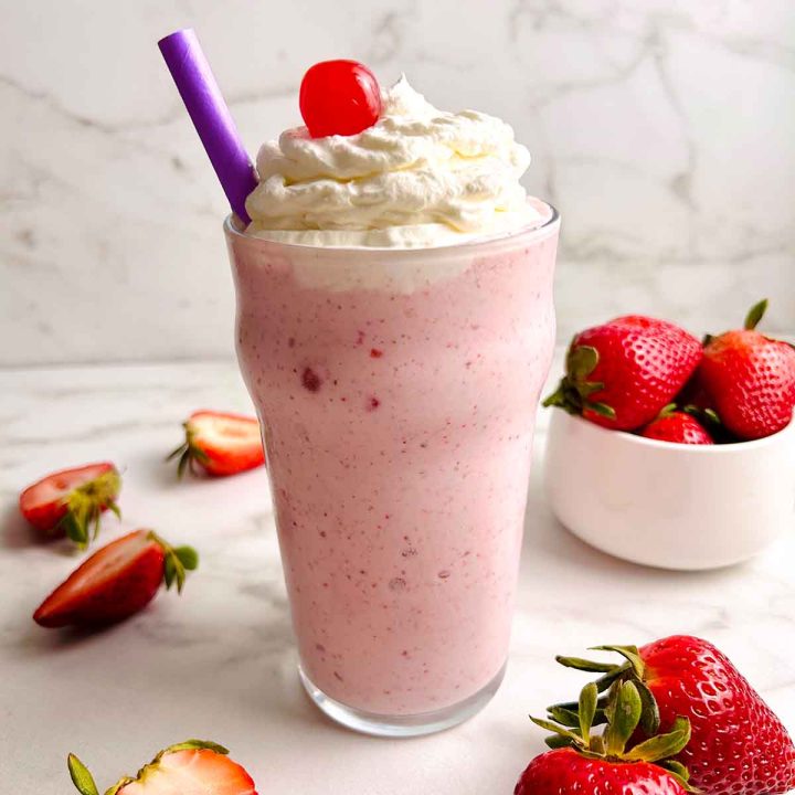 ChickfilA Strawberry Milkshake