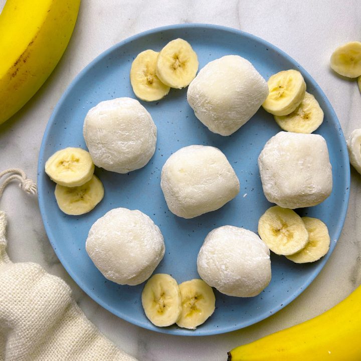 Banana Mochi Recipe (4 Ingredients)