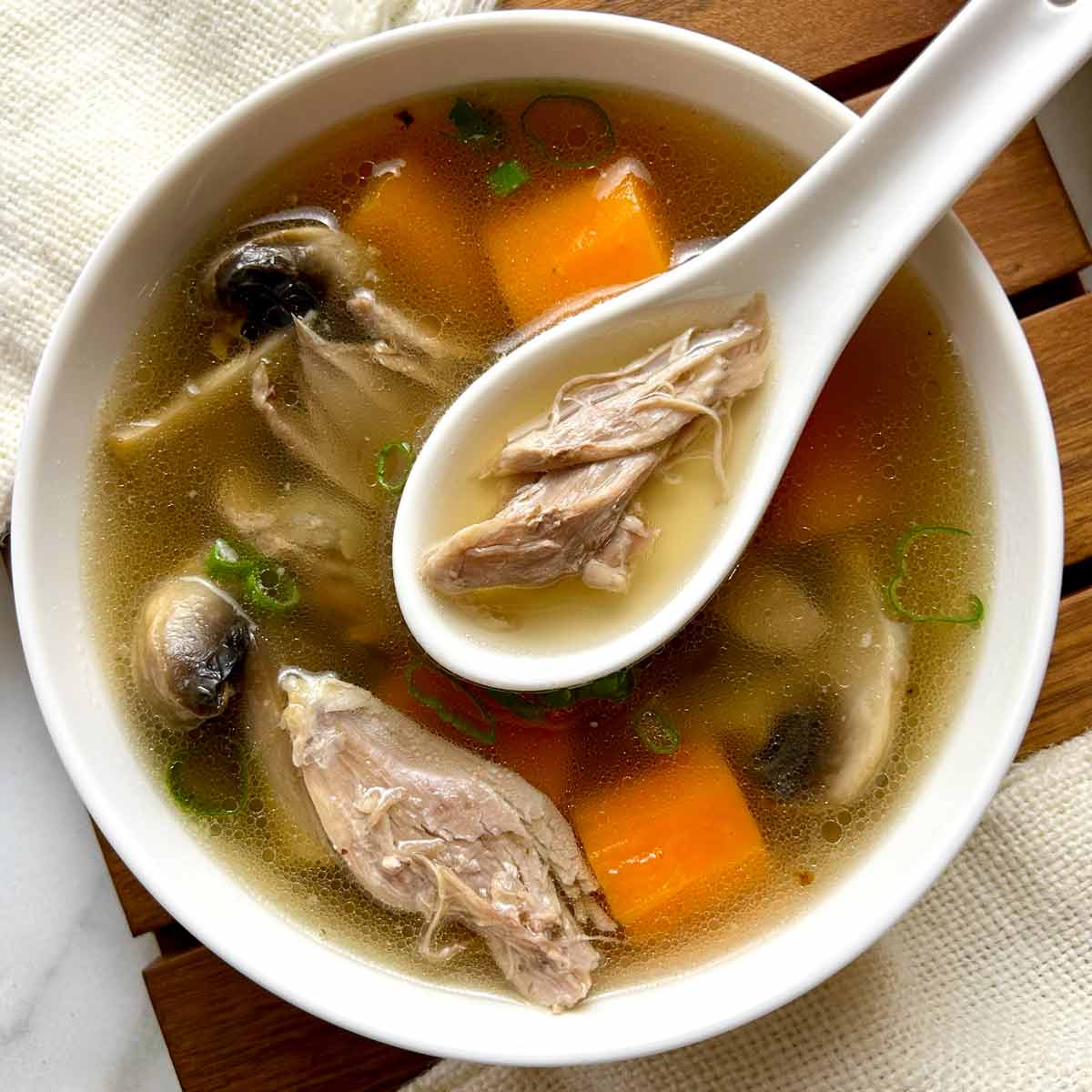 Easy Whole Duck Soup Recipe