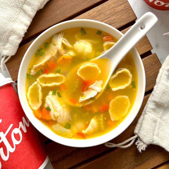 Copycat Tim Hortons Chicken Noodle Soup