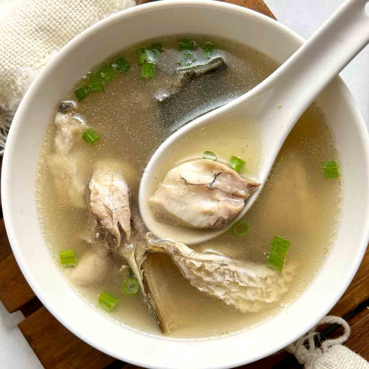 Chinese on sale fish soup