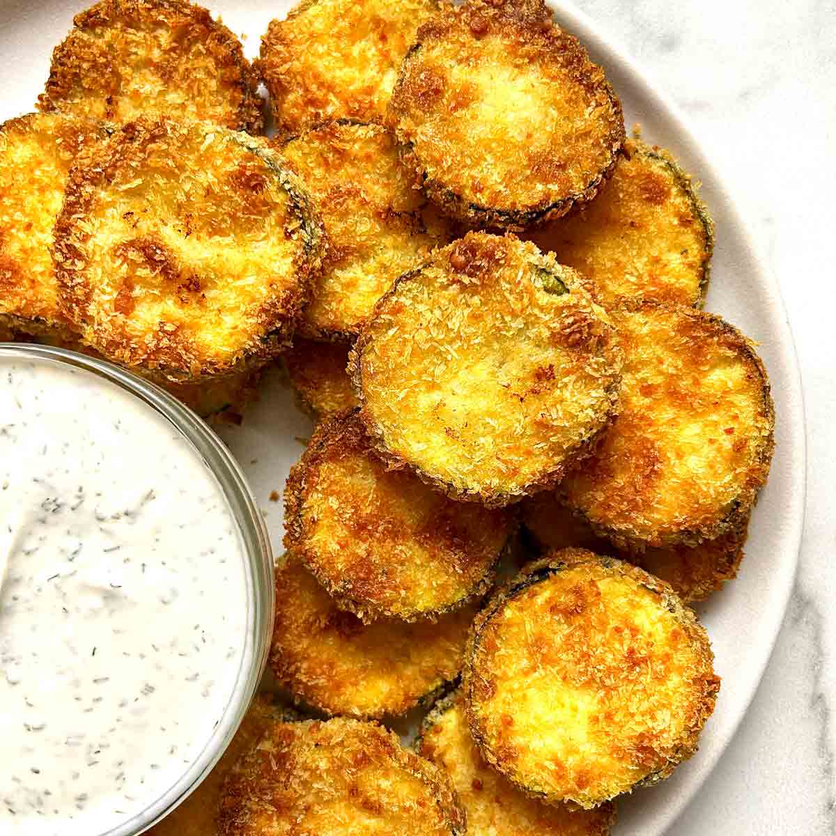 Air Fryer Zucchini Chips