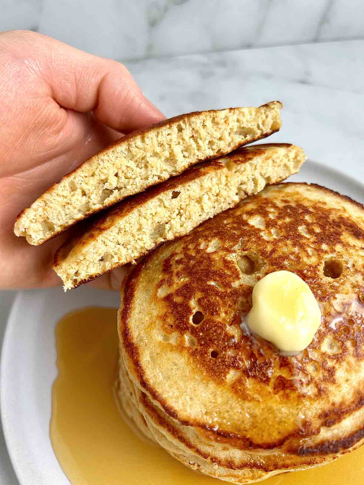 Fluffy Pancakes Without the Sugar Crash – Breakfast Just Got Smarter! step photo