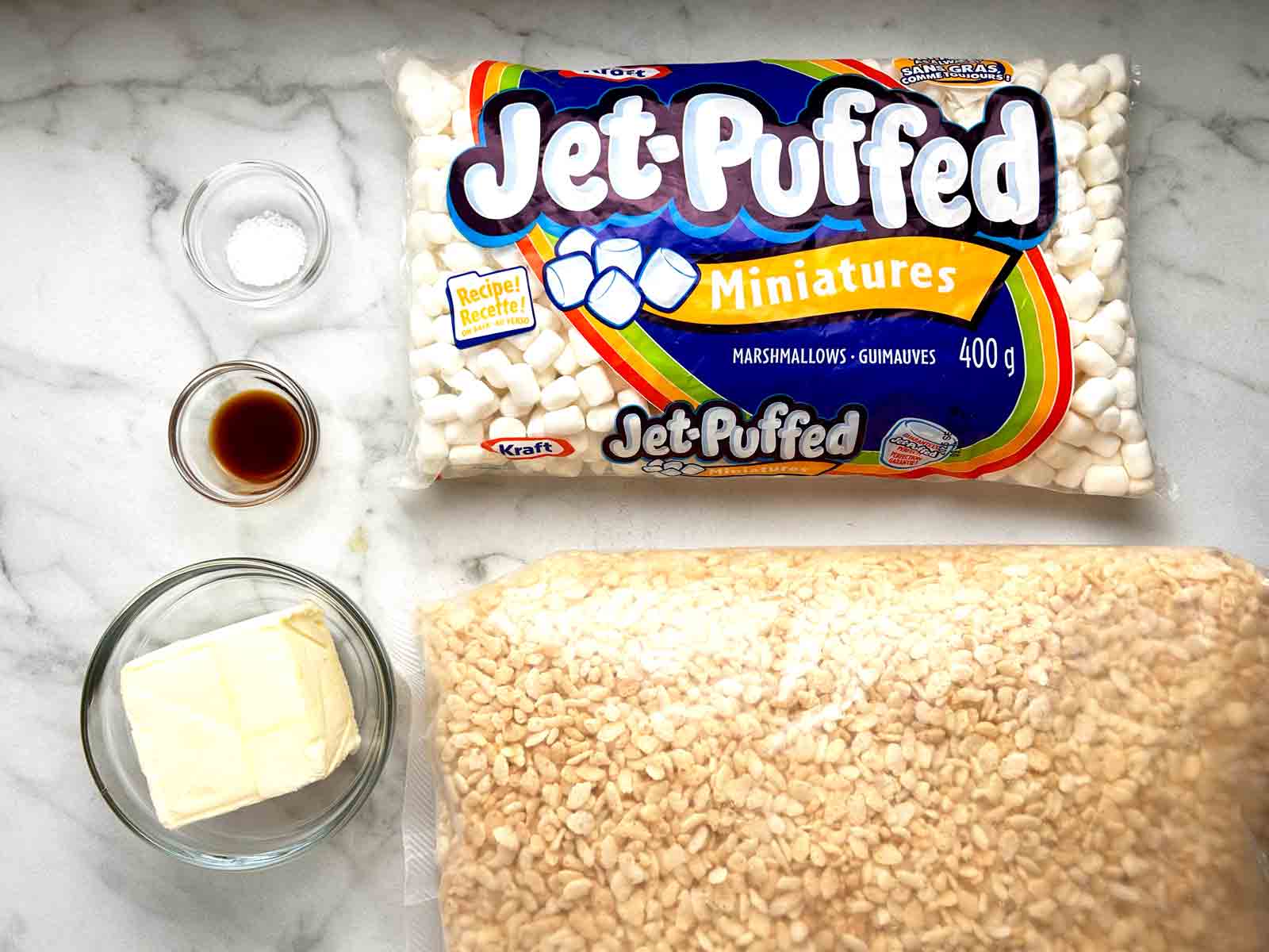 ingredients prepped in bowls.