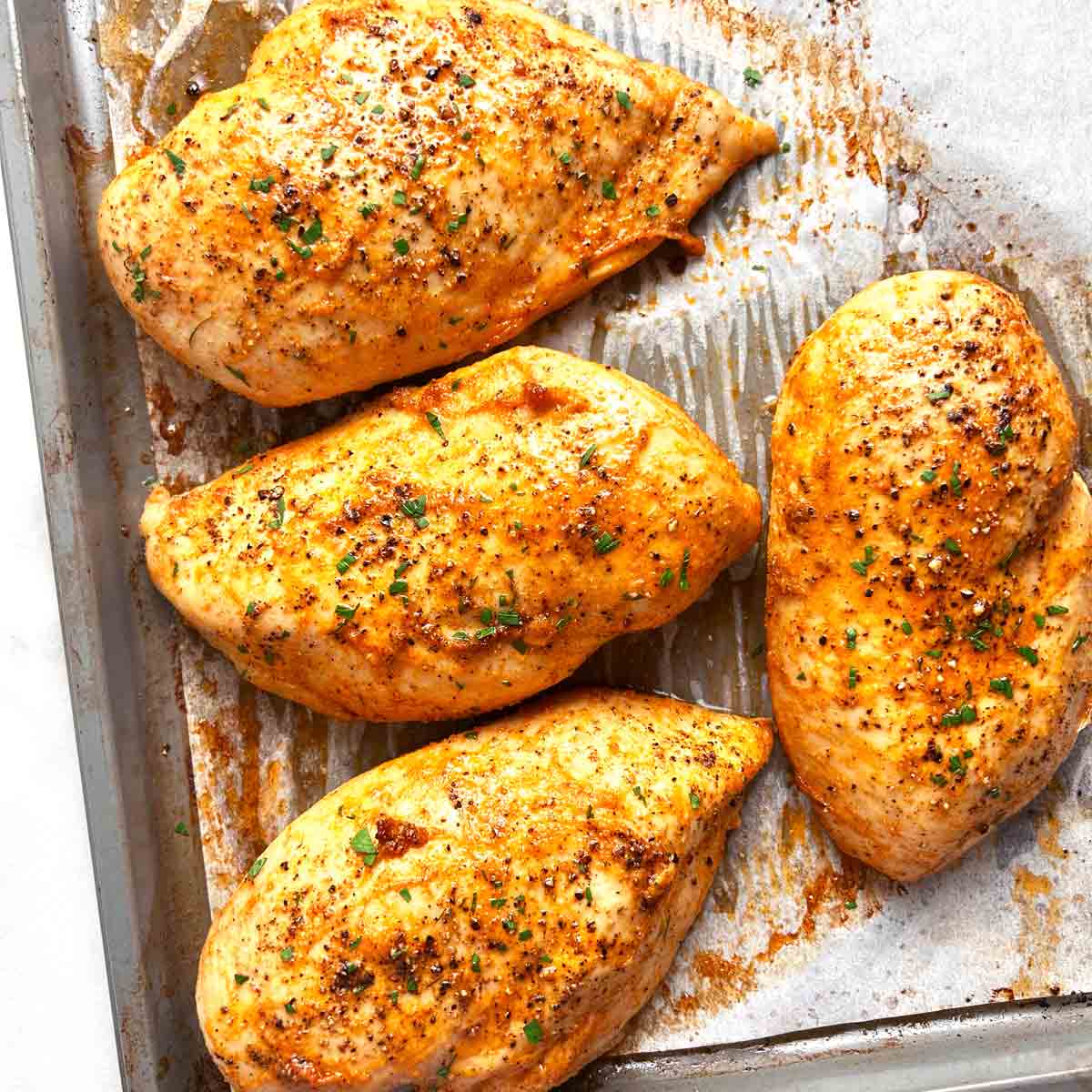 Easy Baked Chicken Breasts