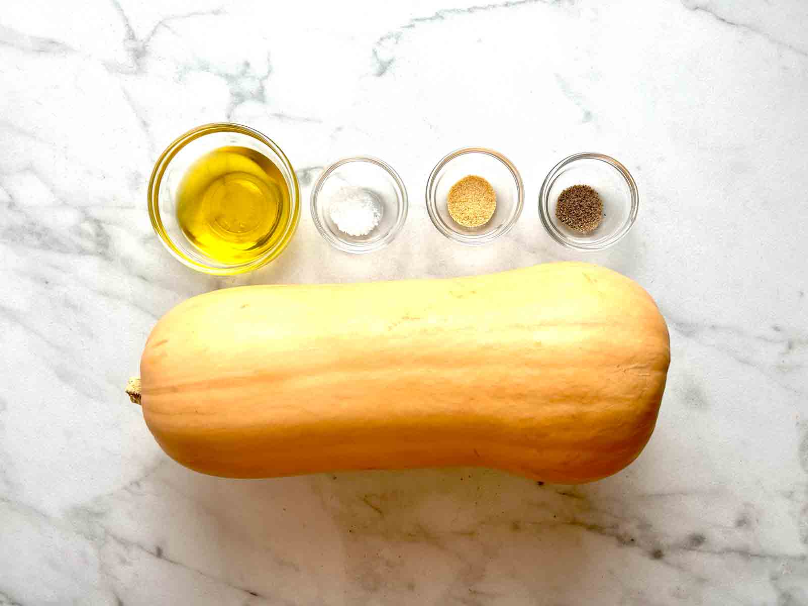 ingredients prepped in bowls.