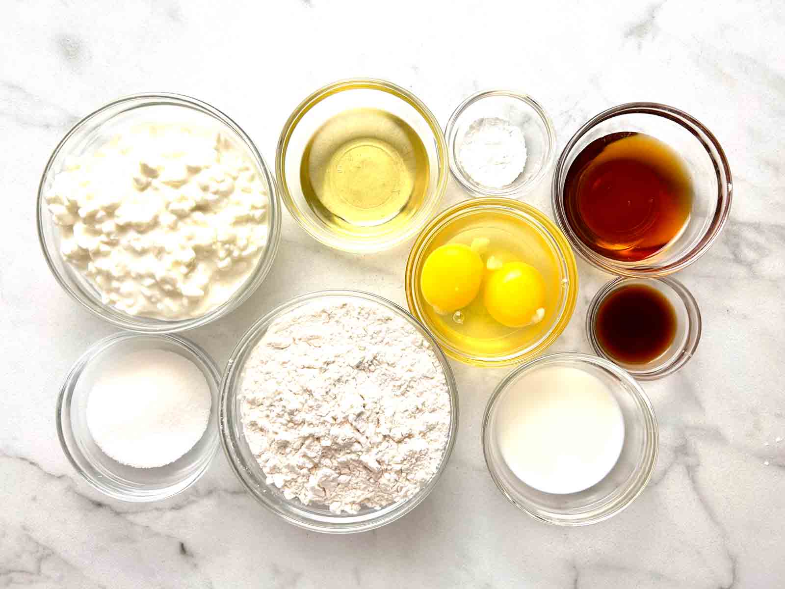 ingredients prepped in bowls.