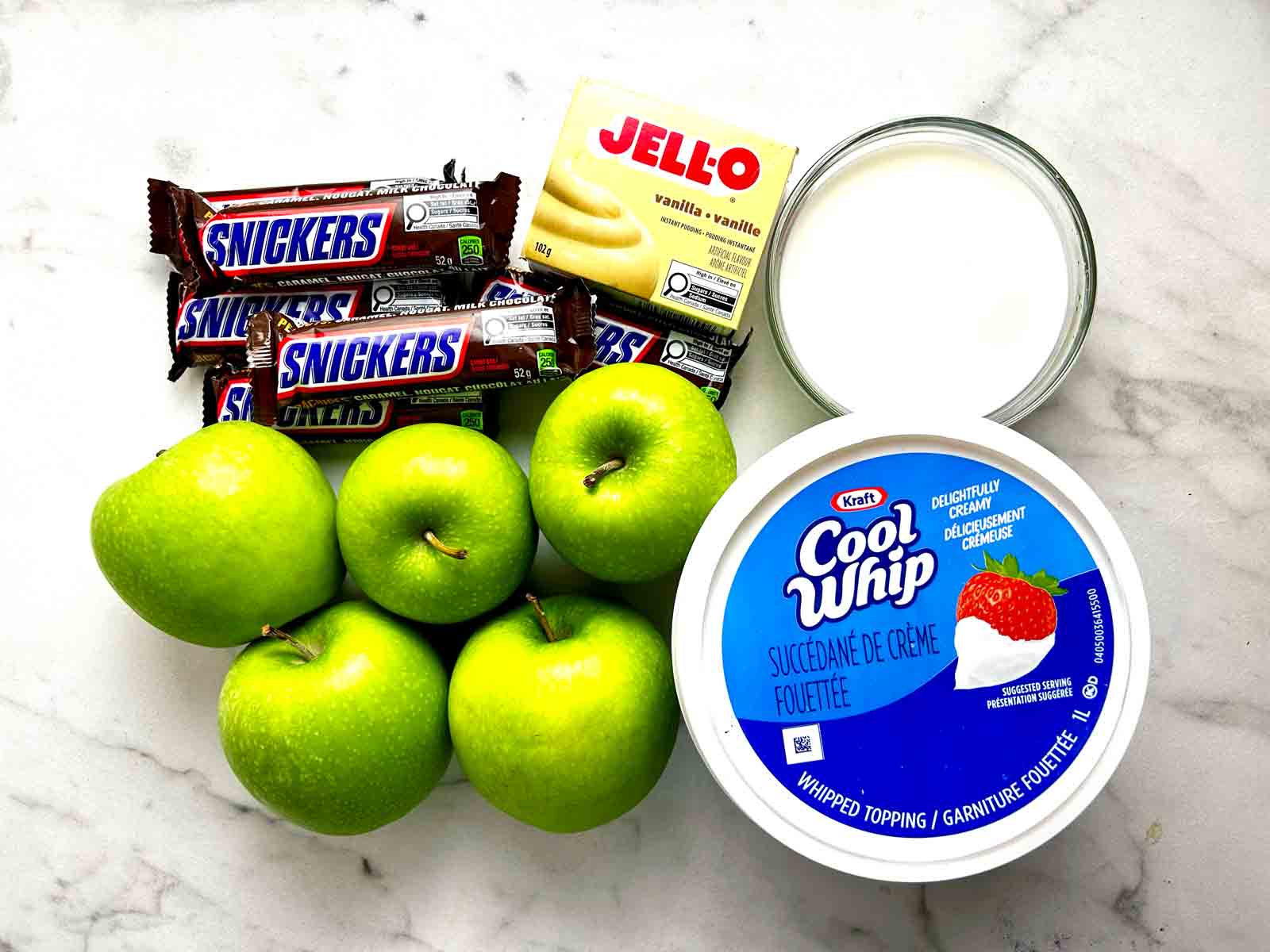 ingredients prepped in bowls.