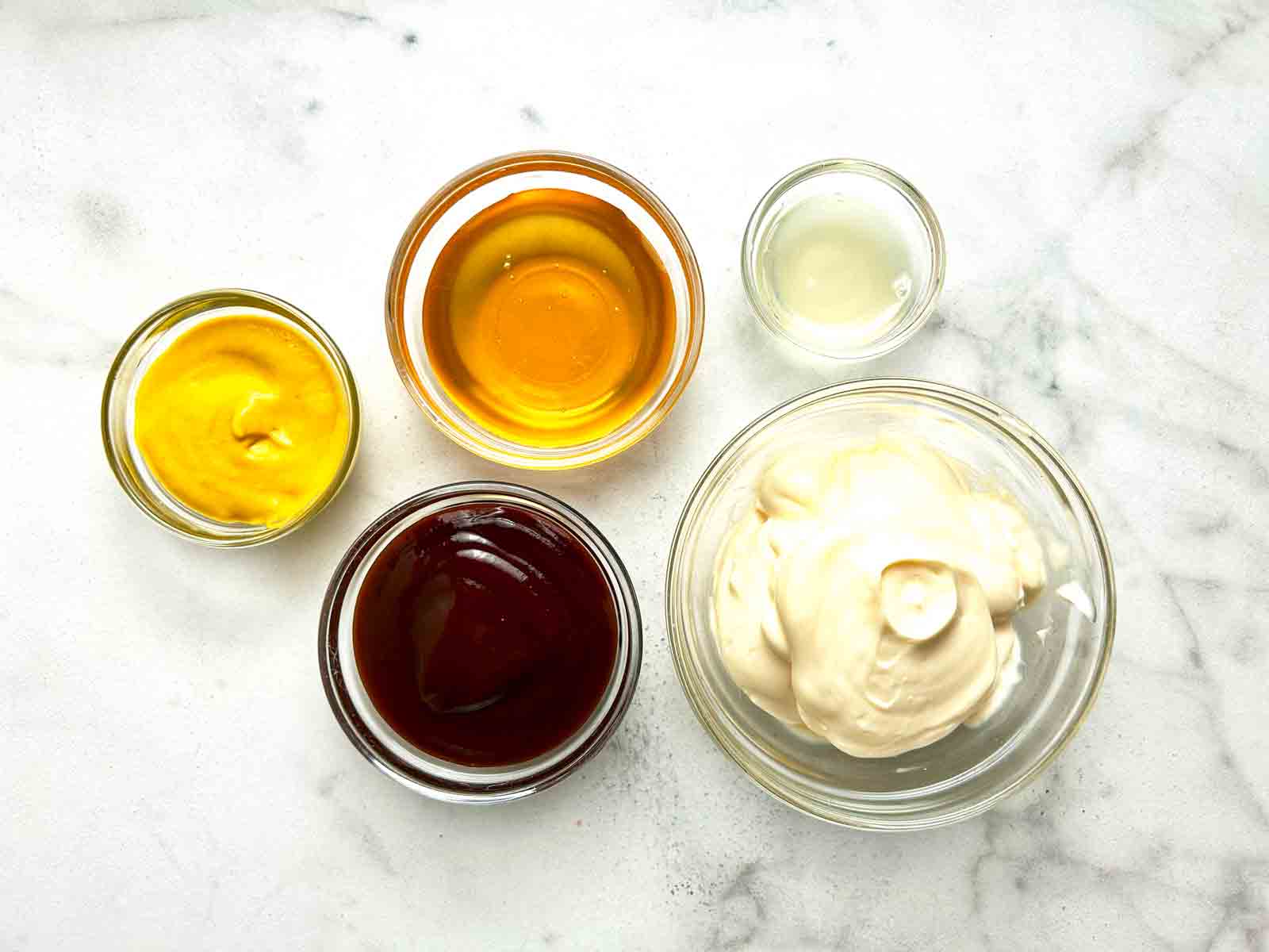 ingredients prepped in bowls.