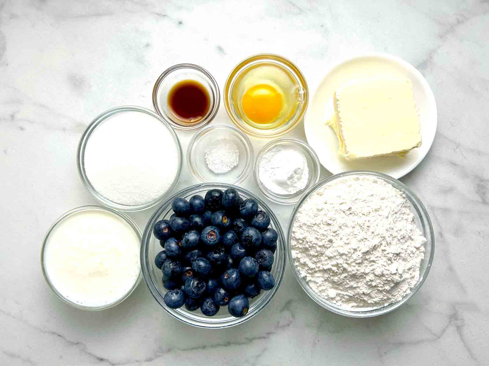 ingredients prepped in bowls.