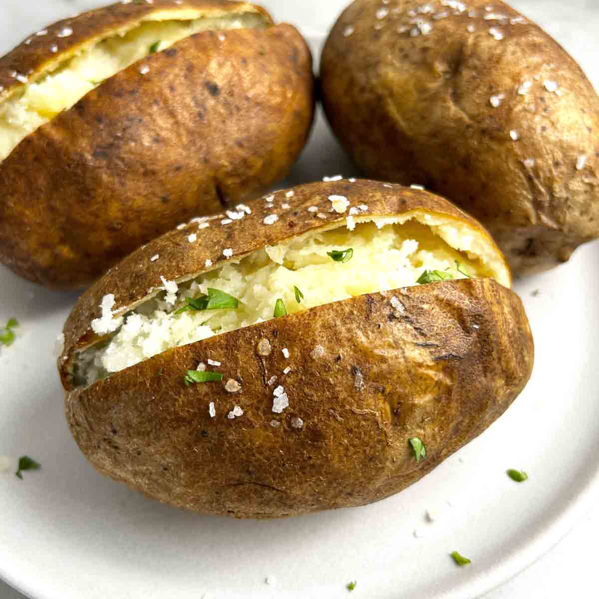 Air Fryer Baked Potatoes